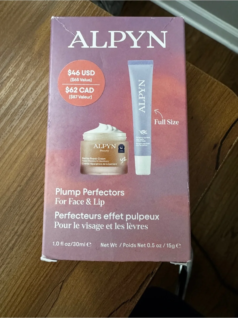 Alpyn Plump Perfectors Kit - 2 piece kit, new and sealed!! - Picture 2 of 4